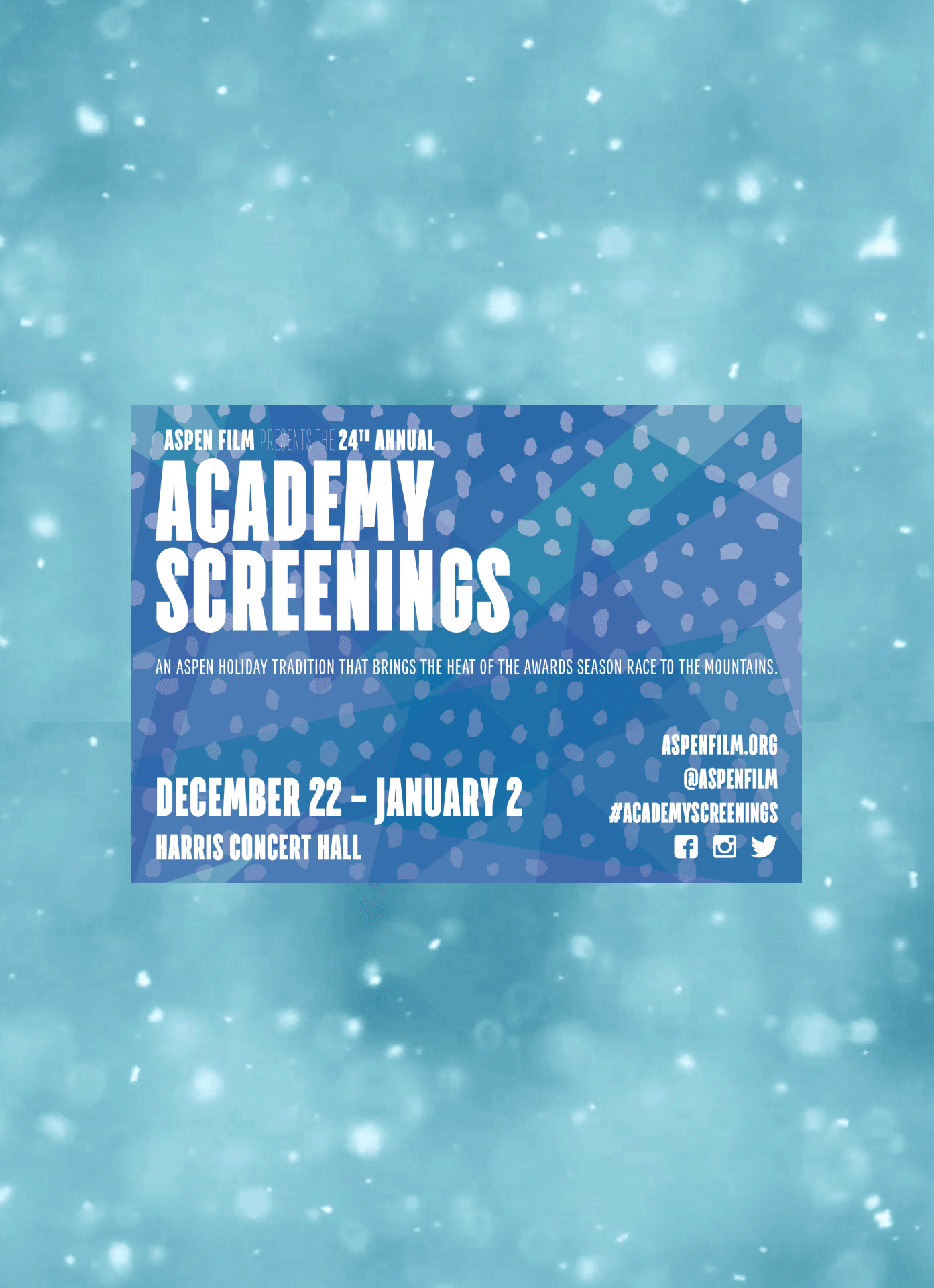 2015 Academy Screenings