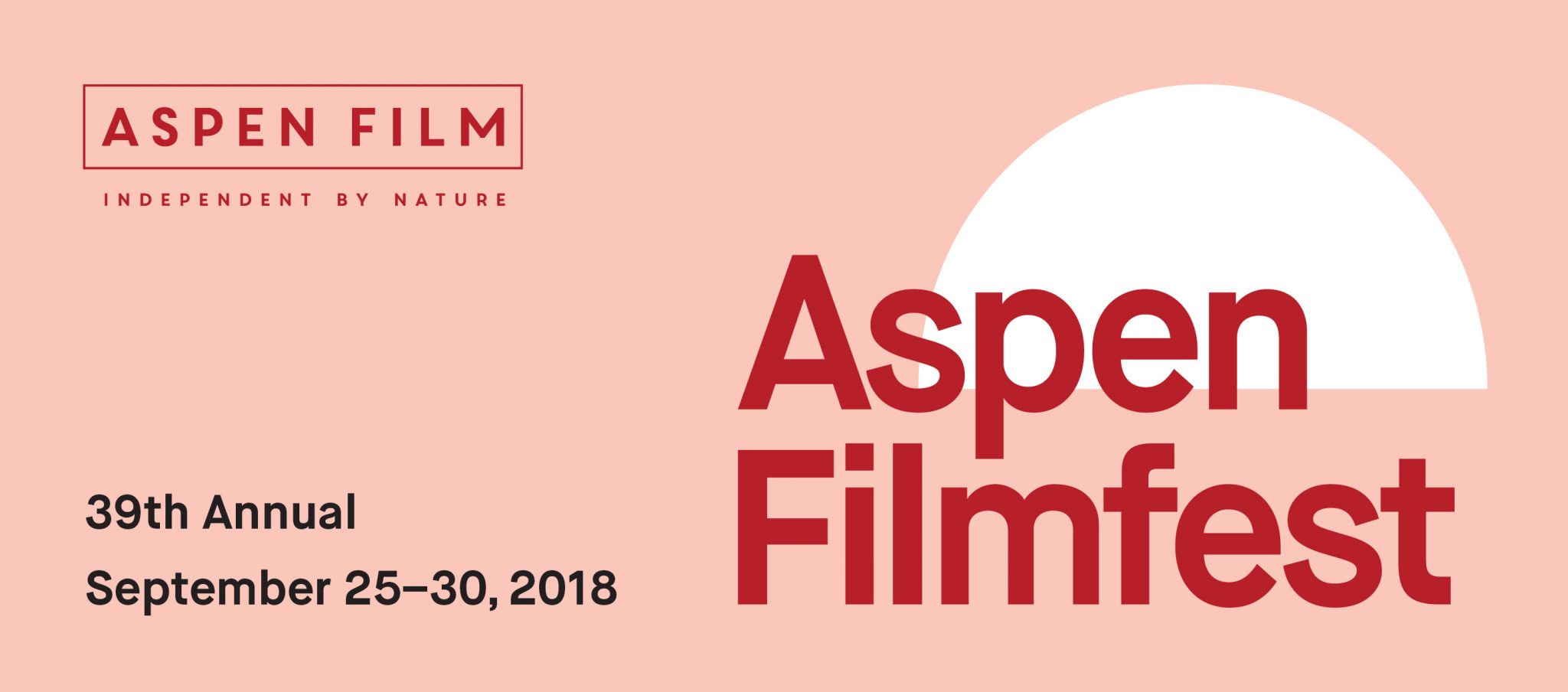 ASPEN FILM ANNOUNCES 39TH ASPEN FILMFEST PROGRAM