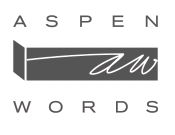 Aspen Words Logo