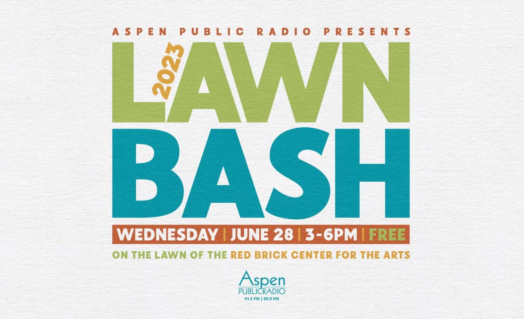 Lawn Bash 2023 will celebrate community with volunteer fair, live broadcast, collaboration with Aspen Film, and more!