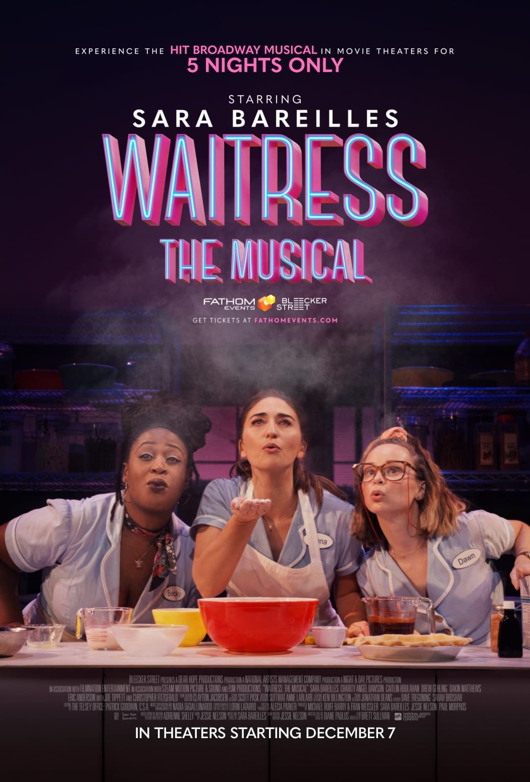 Waitress The Musical poster